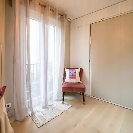 Studio Lumineux Et Cosy Avec Terrasse Dans Le 15e Lejlighed